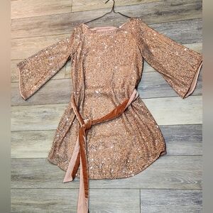 Anthropologie | Dresses | Anthropologie Rose Gold Sequin Mini Cocktail Dress Size Small | Poshmark Anthropologie | Dresses | Anthropologie Rose Gold Sequin Mini Cocktail Dress Size Small | Poshmark